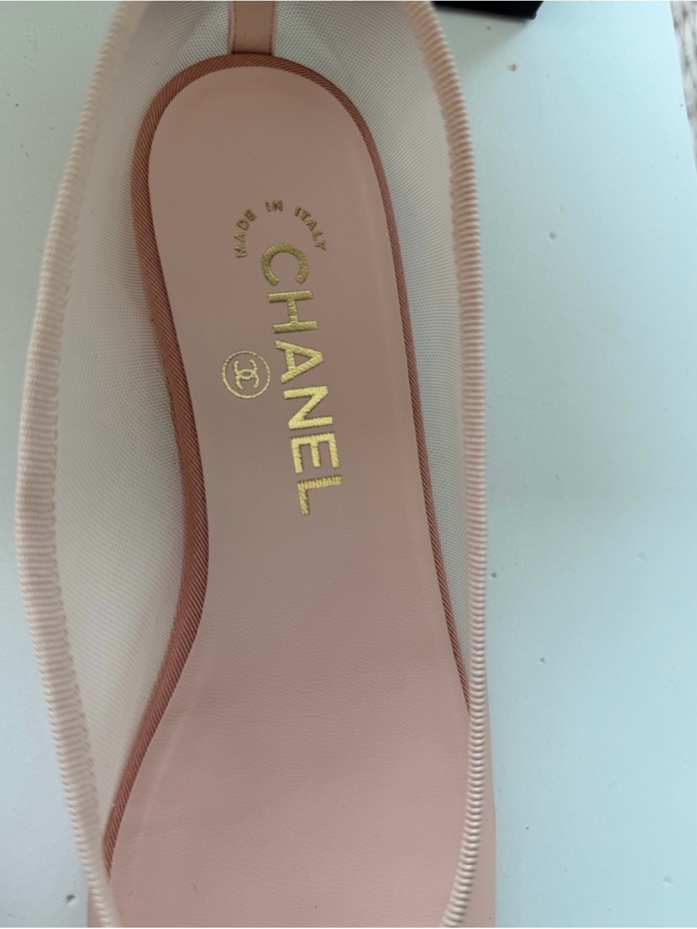 CHANEL Pink Ballet Flats - Picture 2 of 7